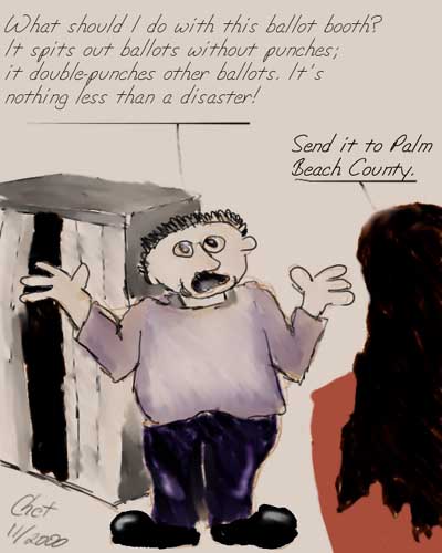 The truth about the presidential election at Palm Beach County