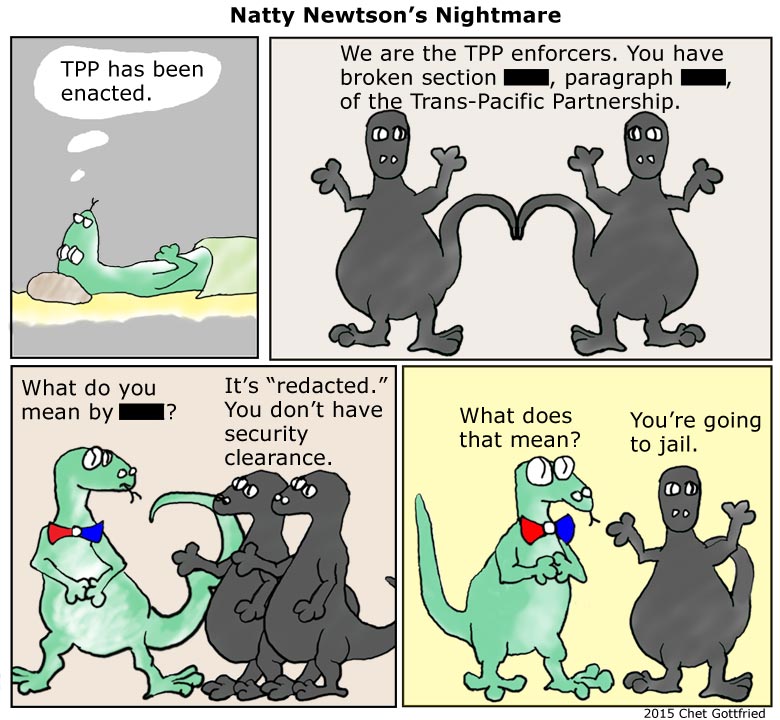 Natty for President, 20: TPP