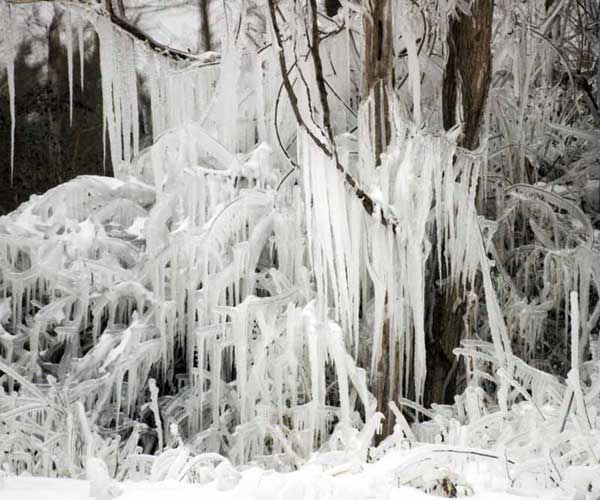 Complex icicles